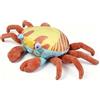 RLOMUTE Peluche Granchio di pietra rossa 15.7 pollici Cuscino giocattolo animale morbido e carino adatto per San regali feste compagni camera da letto per decorazione per la casa regalo per bambini