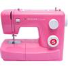 Singer MC Simple 3223 Rosa Macchina per cucire semiautomatica, 23 programmi, ampiezza punto 5mm, 23 schemi di cucito - Rosa