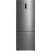 MIDEA ITALIA MIDEA - MDRB593FGE46 Frigorifero combinato libera installazione, 435 litri, Classe energetica E, Total No Frost, Multi Flow - Acciaio Inox