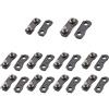 QUEENYARD 10sets 3/8 '' Collegamento Catena di Riparazione Preset Cinghie Kit di Riparazione Catena 3/8 Fit per LP 043 .050 Strumento Totale
