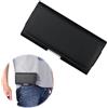XENQITO 1Pcs Custodia Orizzontale con Clip, Baiyian Marsupio Cintura, Mobile Custodia in Pelle Cover, Porta Smartphone da Uomo con Clip per Cellulare, Marsupio da Viaggio con Denaro
