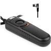 Pixel Telecomando RC201-DC0 Cavo di controllo dell'otturatore Compatibile con Nikon Z8 Z9, D3, D4, D5, D6, D800, D850, D810, D700, D500, D300, D200, F6, F100, F5, F90, D1X, D2H, D3X, MC-30, MC-36A