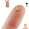PingaOculto Auricolari Spia GSM Esami Nano Mini Auricolare Invisibile Nascosto con Microfono e Strisce Adesive - Micro Cuffie Invisibili Piccolo Orecchio (Auricolari Spia Nano V7 + Vip Pro SuperMini)