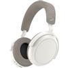 Sennheiser MOMENTUM 4 Wireless Cuffie: Bluetooth per telefonate cristalline,cancellazione adattiva del rumore, 60 h autonomia, suono personalizzabile e design pieghevole leggero, bianco, Over Ear