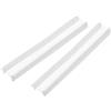 QUARKZMAN Fermagli Fissaggio Standard 10mm Plastica Biancho 1000pz | Regolare Barbe per Etichette, Prezzo per Pistola Etichettatrice, Etichette Prezzo Abbigliamento