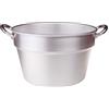 Baldassare Agnelli Pentole Agnelli Linea Salsa Pomodoro in Alluminio Pentola Tipo Sud, Argento, 50 cm