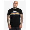 Lonsdale Nelson T-Shirt, Nero, XS Uomo