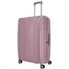 travelite Valigia rigida a 4 ruote grande con fodera riciclata, ELVAA: trolley elegante con angoli protettivi + serratura TSA, 76 cm, 102 litri