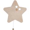 BO BABY'S ONLY Baby's Only - Lampada da parete stella Wonder - Brown - 26x27 cm