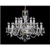 Generic Vero cristallo di Boemia tradizionale lampadario lampadario lampadario lampadario in cristallo classico con 12 cipolle Amalie (Repubblica ceca) oro