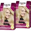 Palette Intensiv Creme Coloration 10-0/200 biondo naturale chiaro (2 x 115 ml), colore permanente per capelli per una brillantezza brillante e duratura e copertura 100% grigia