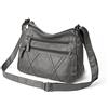 Gladdon Borsa a mano da donna, piccola borsa a tracolla impermeabile, borsa a tracolla, grigio.