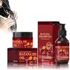 Wootapson Batana Shampoo e Balsamo Set, Batana Oil Shampoo e Balsamo Set, per capelli diradati Ripristinare danneggiato (Shampoo100ml+Maschera 220ml)