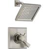 Delta Dryden 17251-SS - Kit per doccia a doppia funzione con doccetta a spruzzo singolo, in acciaio inox T17251-SS (valvola non inclusa)