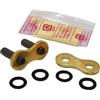 Generico FALSA MAGLIA DI GIUNZIONE CHIUSURA UNIVERSALE CATENA 520 VX3 VX2 DID O-RING ORO