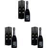 Contadi Castaldi Brut - Franciacorta DOCG Astucciato - Uve Chardonnay, Pinot Nero, Pinot Bianco - 750ml (Confezione da 3)