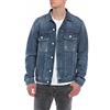 Replay Mv843 Giacca Jeans, 007 Blu Scuro, XS Uomo