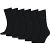 Tommy Hilfiger Herren Socken ECOM 6er Pack Blau Schwarz 75% Baumwolle 39-42 43-46 47-49, Black, 47-49