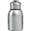 Dvagoent Borraccia Piccola da Borsetta Doppio Strato Thermos Piccolo per Caffè Vuoto Mini Borraccia, con Passante per Il Trasporto, Dimensioni Compatte, 220g, 300ml, Acciaio Inox (Argento)