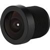Tangxi Obiettivo fisheye grandangolare per telecamere di sorveglianza CCTV da 2,1 mm, obiettivo CCTV M12 * 0,5 IP grandangolare 150 ° per chip CCD da 1/3 '' e 1/4 ''