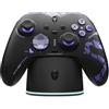 Thunderobot G80 Controller Wireless per NS/PC/iOS/Android - Joystick Hall a 1000Hz, Sensore Gyro a 6 Assi, Joystick Intercambiabile, Trigger Hall+Micro, Vibrazione 2+2, Dock di Ricarica RGB, Nero