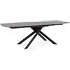 Bizzotto Tavolo allungabile Joakim 160-240x90 nero