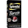 Splendid Caffè Espresso Barista Capsule Alluminio Intensità 13 Chicchi Arabica e Robusta Aroma Potente e Corposo con Note di Cioccolato e Caramello Compatibili con Macchine Nespresso - 10 Capsule