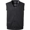 Herothorn Cardigan Panciotto da Uomo Senza Maniche Gilet Invernale Giacca Maglione Felpa Uomo Maglia Cardigan Maglieria con Tasche Canotte con Bottoni Scollo a V