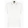 Armani Exchange Polo da Uomo Utitlity Edge, Collar Stripes, Logo Embroidered, Ashley Blu, S