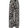 malito more than fashion Malito 2306 - Pantaloni sportivi da donna con stampa animale, morbidi e fluenti, pantaloni estivi larghi, Giraffa bianca, 38-48