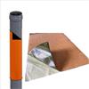 FUTURAZeta - Pannello Lastra Insonorizzante Antivibrante Acustica in Gomma Piombo EPDM Adesivo, Altissima Densità per Tubazioni Impianti Scarichi Pareti Soffitti Cartongesso (1 Pannello 60 X 100 Cm.)