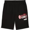A.C. Milan - Pantaloncini ftblNRGY, Adulto, Pantaloncini da Calcio e da Allenamento, Pantaloni Sportivi, Prodotto Ufficiale, Nero, XS