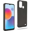 REY Cover in Gel TPU Nera per ZTE Blade A52, Ultra Sottile 0,33 mm, Morbido Flessibile, Custodia Silicone