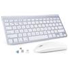 SENMO Tastiera Bluetooth e mouse Combo per Mac QWERTY silenzioso tastiera mouse wireless compatibile con tutti gli Apple MacBook Air Pro iMac iPad (2a generazione)