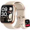 LODIMEKE Smartwatch Uomo Donna con Alexa, 1.83'' Orologio Chiamate, Stress, Impermeabile IP68, Monitoraggio Salute (Frequenza Cardiaca/SpO2/Sonno), 100+ Modalità Sport, Regalo Android iOS