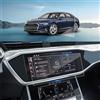 BSTW Compatibile con Audi A6 C8 A7 4G 2018-2025 & Audi Q7 4M Q8 2020-2025 Pellicola Protettiva 10,1 Pollici Top Display Navigazione Protezione Schermo in Vetro Temperato 9H Antigraffio
