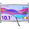 Waveshare Raspberry Pi 10.1 inch Display 1024×600 Resolution Resistive Touchscreen HDMI LCD (H) IPS Monitor Direct-Pluggable for Raspberry Pi 4B/3B+/3A+/3B/2B/1B+/1A+,Support Windows (No Touch)