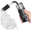 LENSGO SMOKE GO Macchina del fumo portatile 30W Mini generatore di nebbia con telecomando e batteria ricaricabile, 5 modalità in 1 per fotografia, video, matrimoni e creatori di contenuti (Smoke GO)