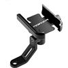 JYDJDL,Supporto per Cellulare da Manubrio per specchietto retrovisore Moto Adatto per Honda Adatto per Forza 125 250 300 350 750,Mirror Holder