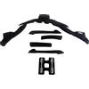 BELL 768686147944, Imbottitura Super DH MIPS Kit Black 55/59 M Unisex Adulto, Nero, 59
