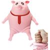 Generico Maiale Rosa Antistress,Cute Squishy Morbido Squeeze Giocattoli,Antistress Da Impastare Per Alleviare,Antistress Morbidi,Piggy Giocattolo Antistress