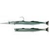 Savage Gear Salt Needle Fish Pulse Tail - Pesce in Gomma, Colore: Rosa Argento, Lunghezza: 30 cm/105 g