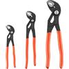 KapStrom Set di 3 Pinze per Pompa dell'Acqua (18 cm, 25 cm, 30 cm), Chiave da Idraulico Antiscivolo con Ganasce Regolabili, Pinze a Linguetta e Scanalatura con Manici ergonomici
