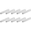 QUARKZMAN 10pz Chiave a Piuma Estremità Rotonda, 5x5x40mm Chiavette Elastiche Acciaio Inossidabile Professionale Chiavetta Parallela per Albero Trasmissione per Industria Meccanica Fissaggi