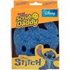 Scrub Daddy Disney Stitch Spugna, Spugna per Lavare, Piatti, Cucina e Bagno, non Graffia, con Design Morbido e Compatto FlexTexture, Lavabile in Lavastoviglie
