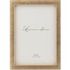 Lawrence Frames Galvanized Expressions Chloe-Cornice portafoto contemporanea, Colore: Oro, Plastica Vetro, 5x7
