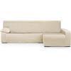 Eysa Italia copridivano per mini chaise longue con bracciolo lungo lato destro vista frontale colore beige design Luz