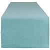 DII Da tavolo, cotone, Aqua, Runner da tavolo, 13x72