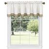 Achim Home Furnishings Westport - Mantovana per finestra, 58 x 14 cm, colore: Grigio talpa