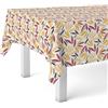 Martina Home Tovaglia in tela cerata ODET rossa 240 x 140 cm